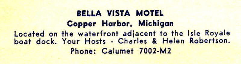 Bella Vista Motel - Vintage Postcard (newer photo)